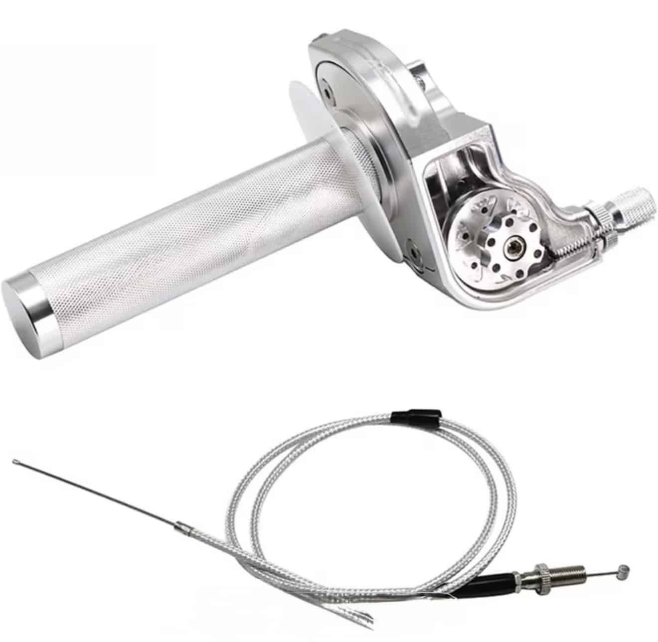 Acelerador 1/4 ACERBIS plata