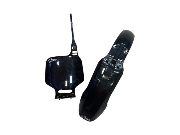 Combo UFO Yamaha YZ Modelo Viejo – Guardabarro Delantero + Porta Número Frontal